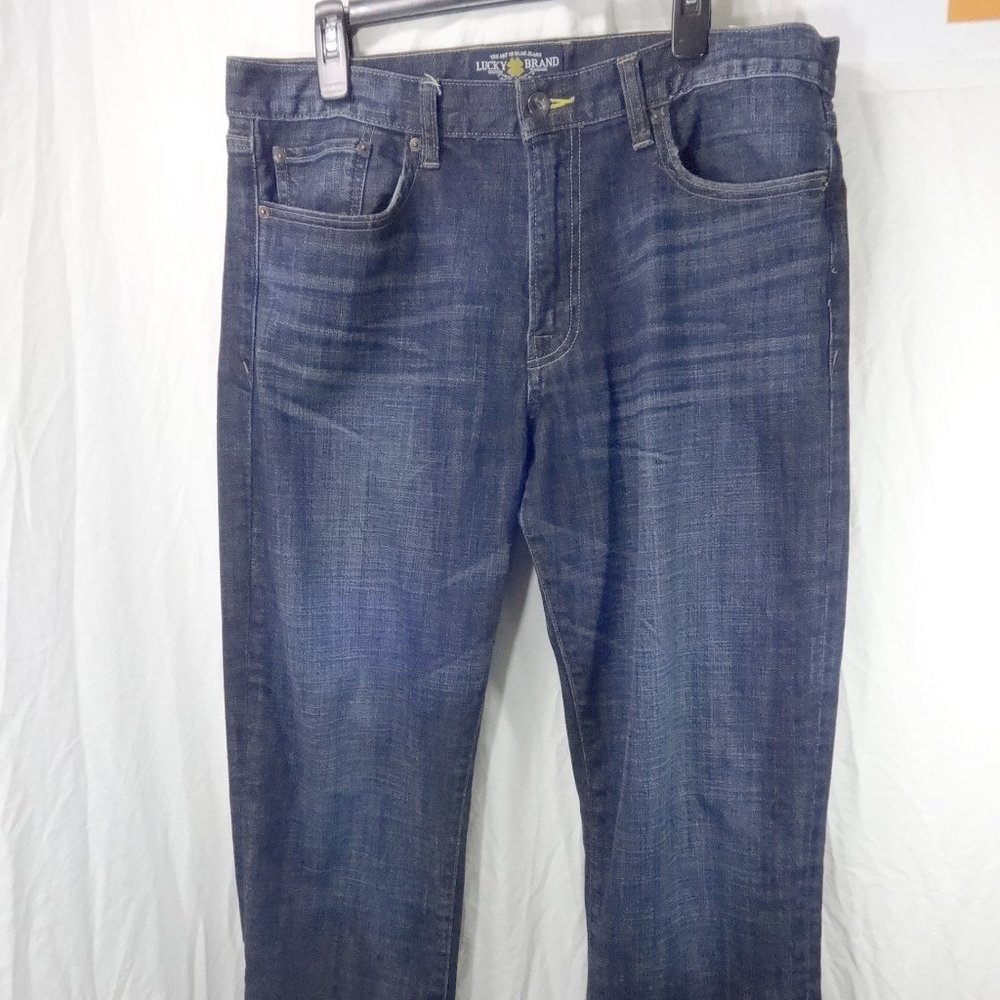 LUCKY BRAND Men's Jeans Size 36W 32L - Picture 1 of 8